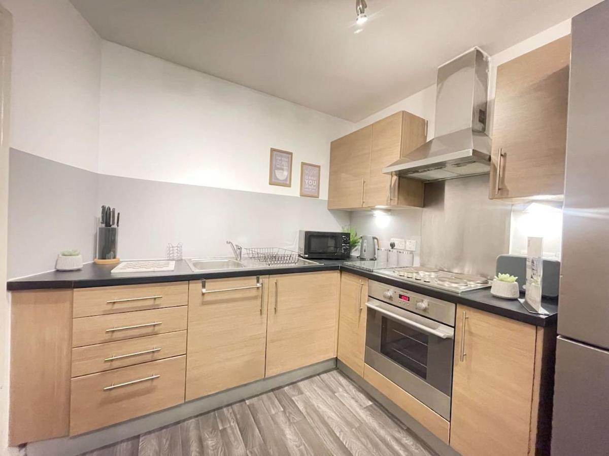 Cityfront Cosy Apt Near City Centre & Etihad Stadium, Free Parking مانشستر المظهر الخارجي الصورة